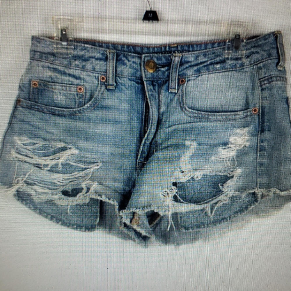 American eagle hi rise festival shorts
